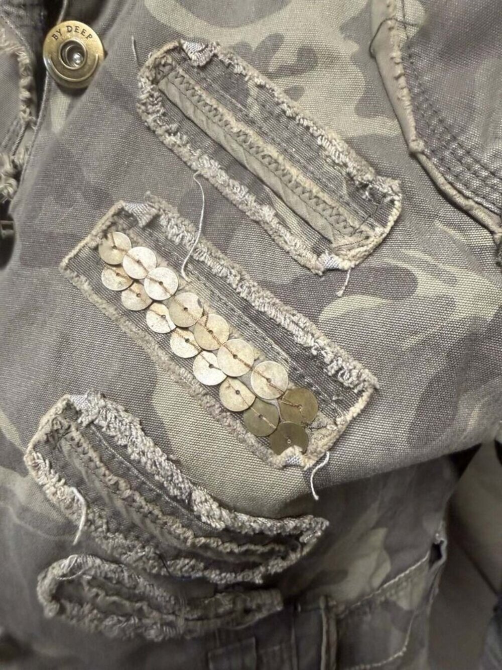 Deep Los Angeles Unique Military Jacket - Picture 8 of 10